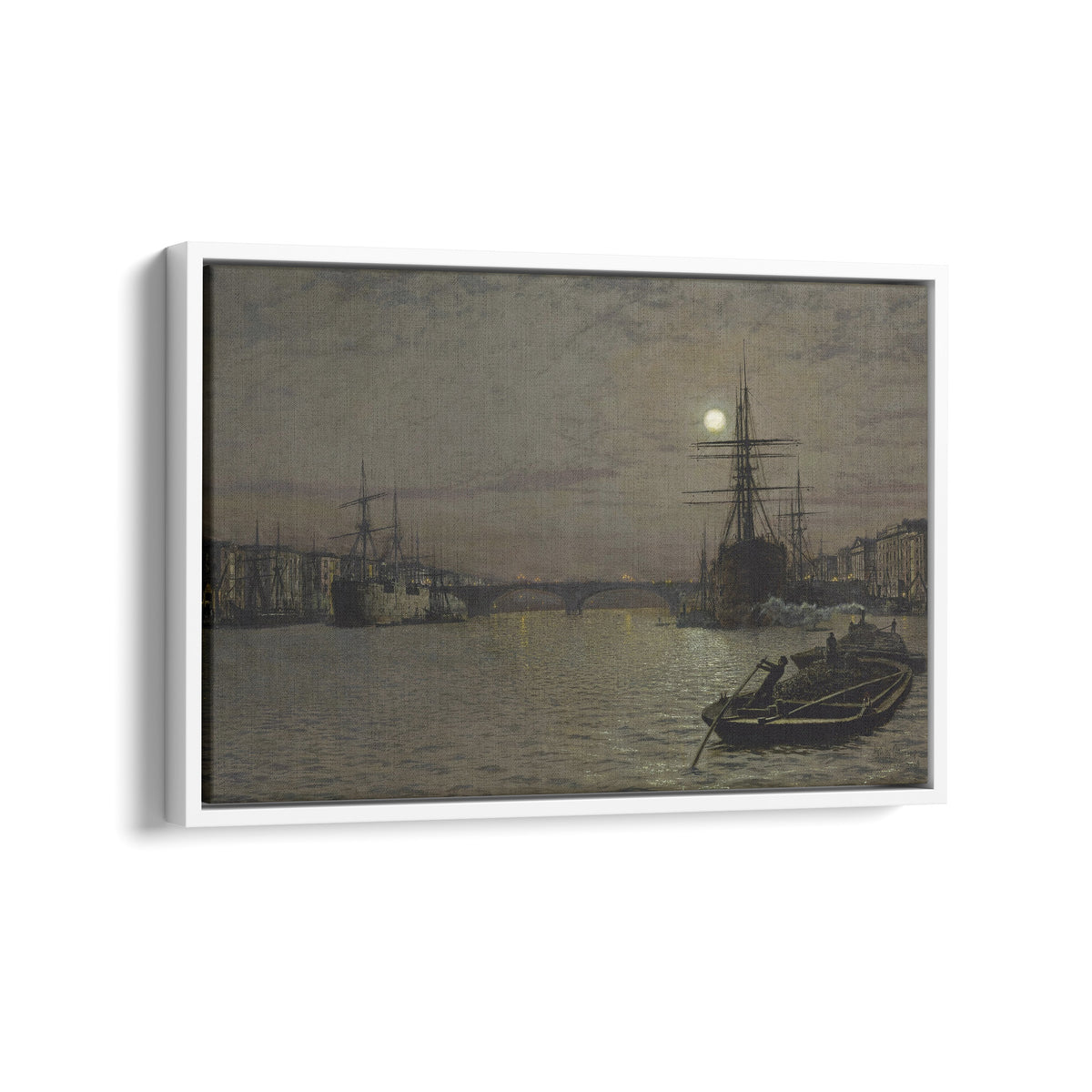 The Pool and London Bridge at Night | John Atkinson Grimshaw | 1884