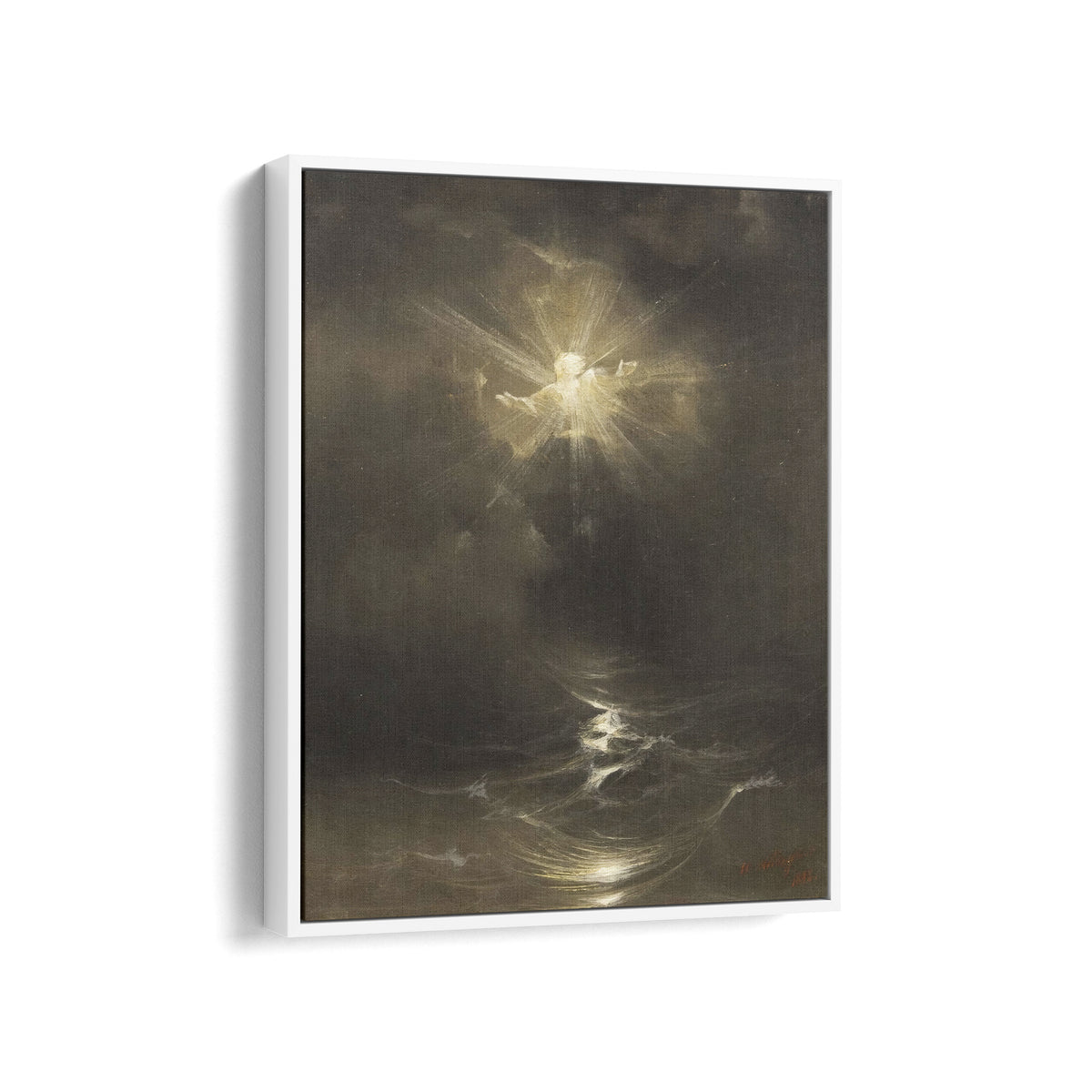 And the Spirit of God Moved on the Face of the Waters | Ivan Aivazovsky | 1838