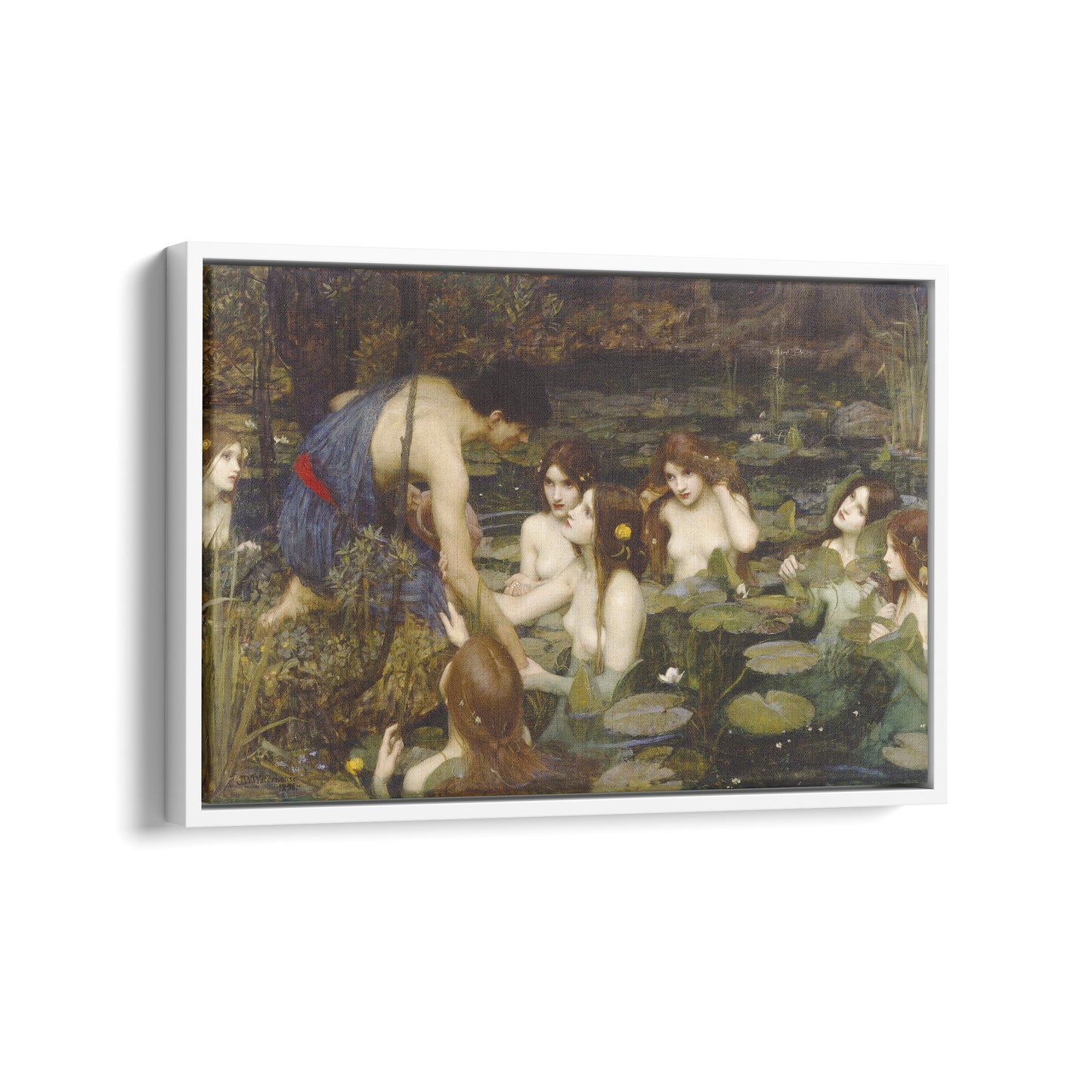 Hylas and the Nymphs | John William Waterhouse | 1896