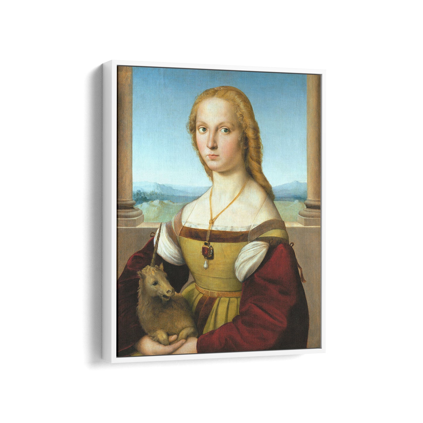 Portrait of a Young Woman with a Unicorn | Raphael | 1505-06
