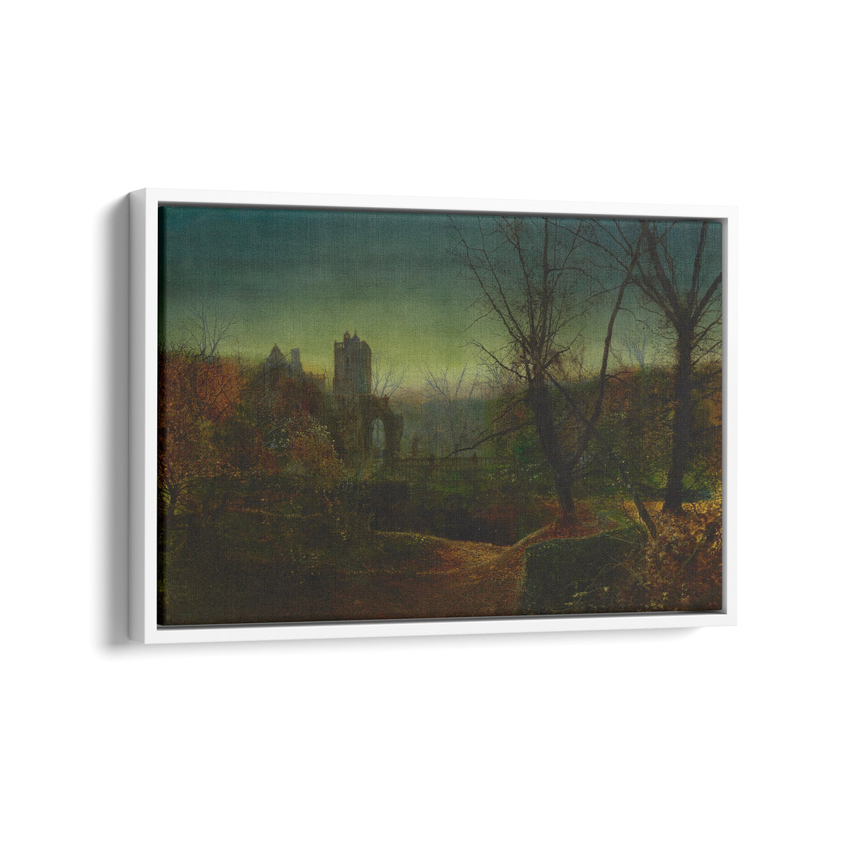 Knostrop Old Hall at Dusk | John Atkinson Grimshaw | 1882