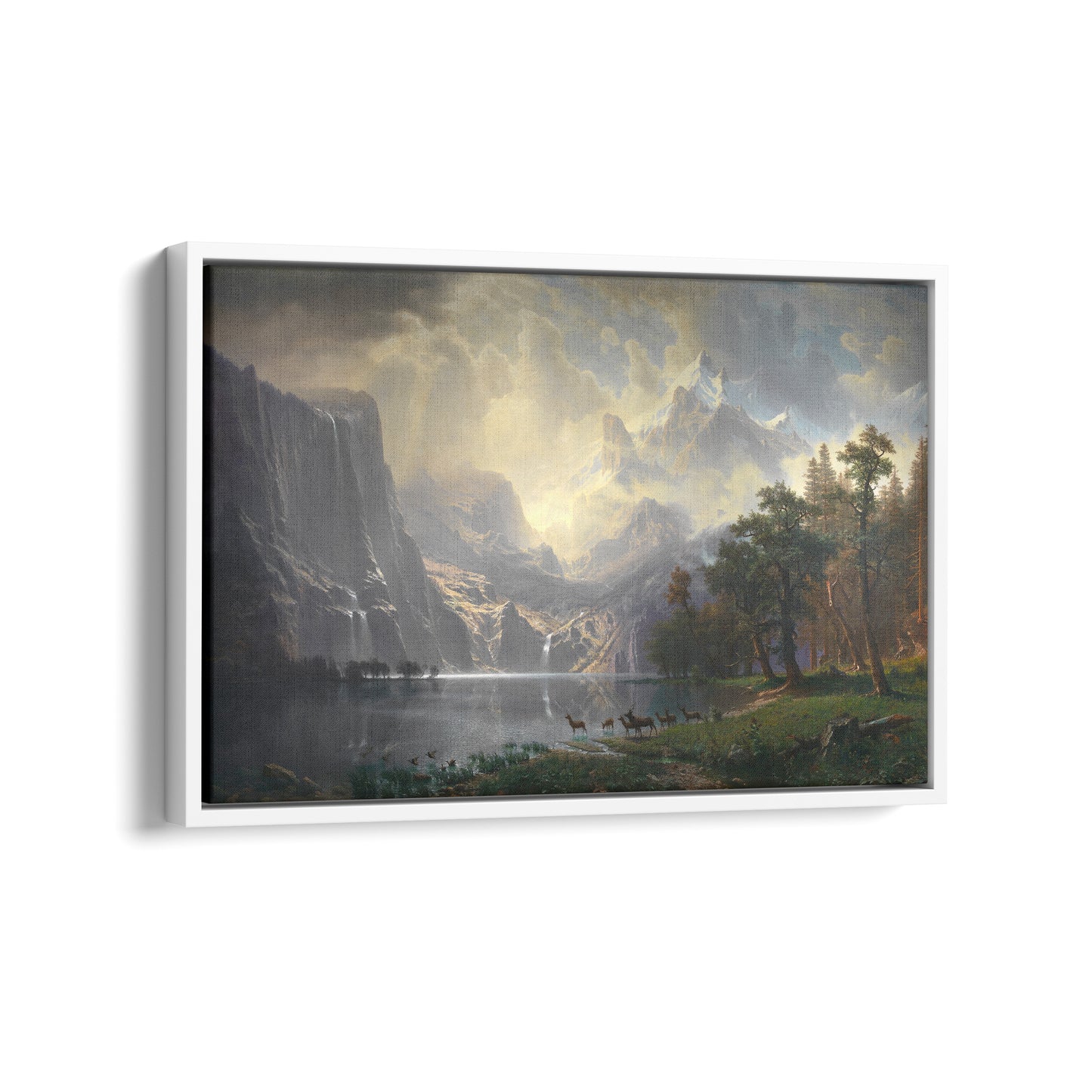 Among the Sierra Nevada, California | Albert Bierstadt | 1868