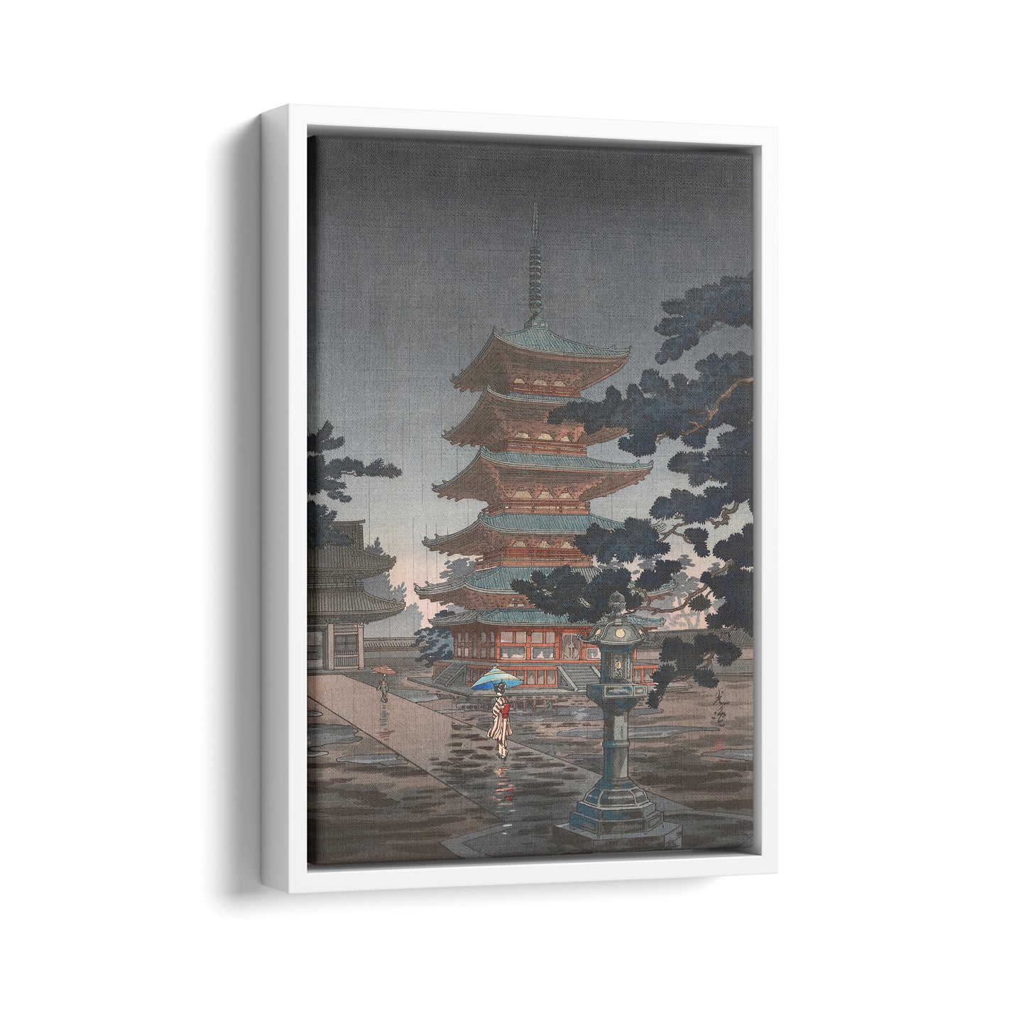 Horyu-ji, Nara | Tsuchiya Koitsu | 1870 - 1949