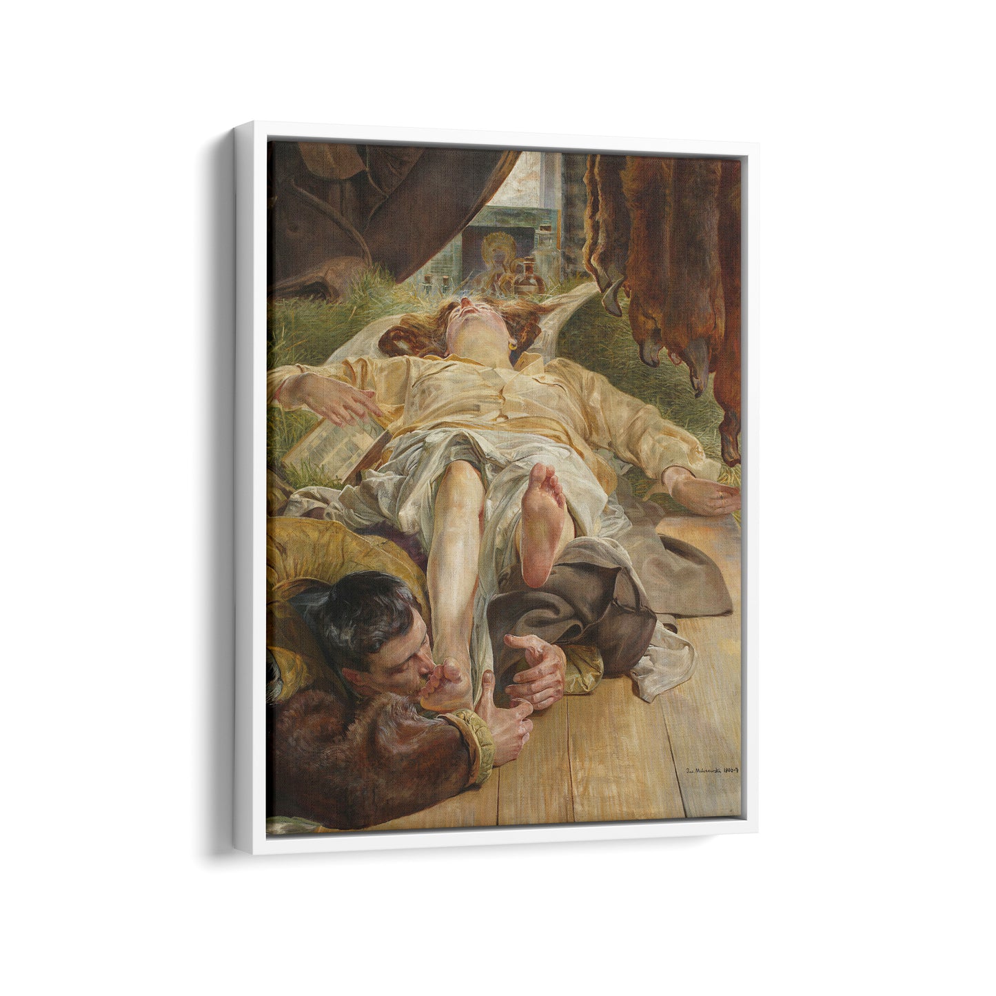 Death of Ellenai | Jacek Malczewski | 1906-07