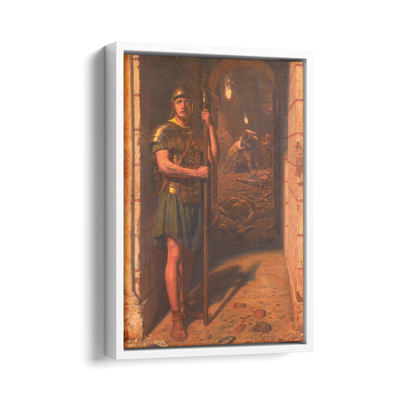 Faithful Unto Death | Sir Edward John Poynter | 1865