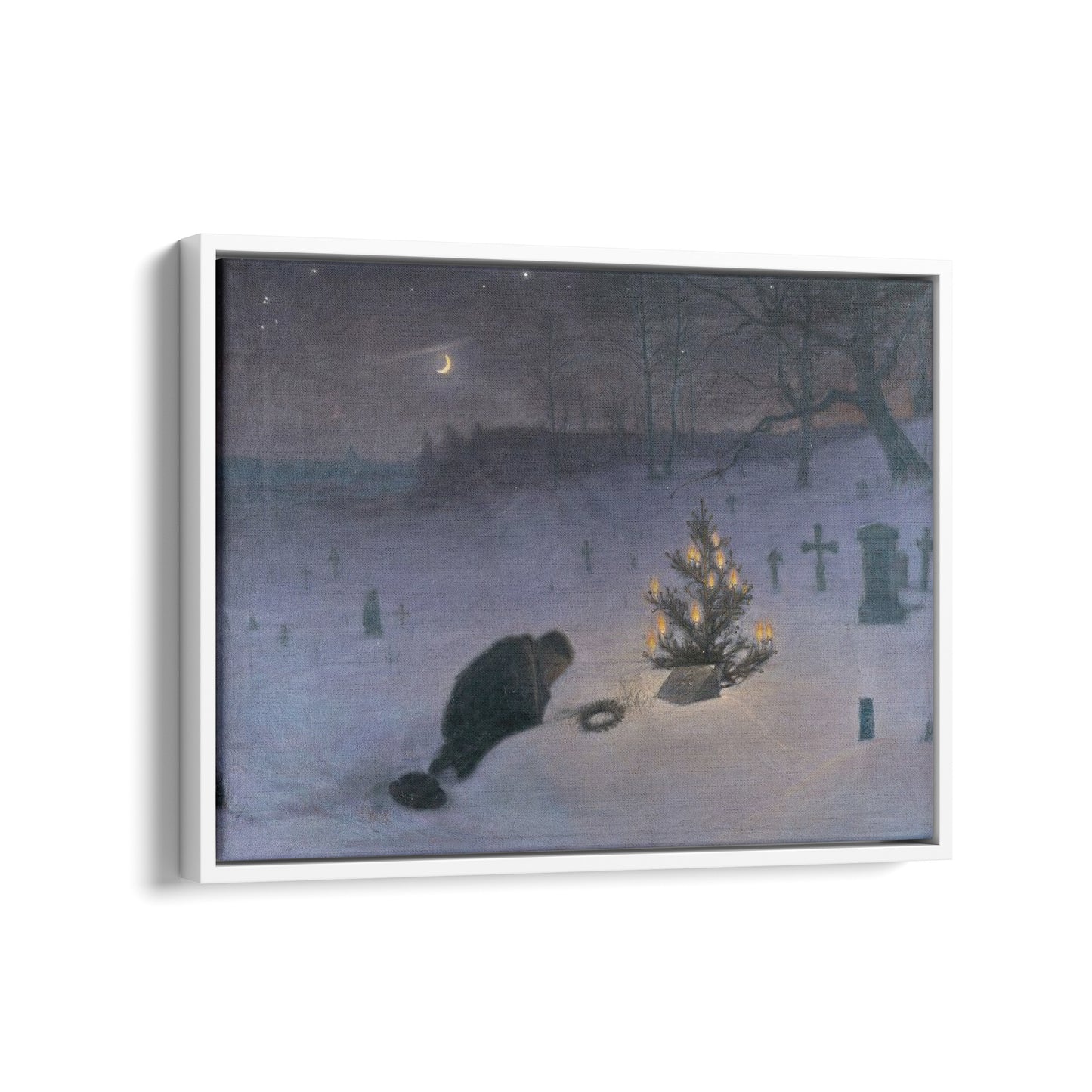 Christmas Eve at the Grave | Otto Hesselbom | 1896