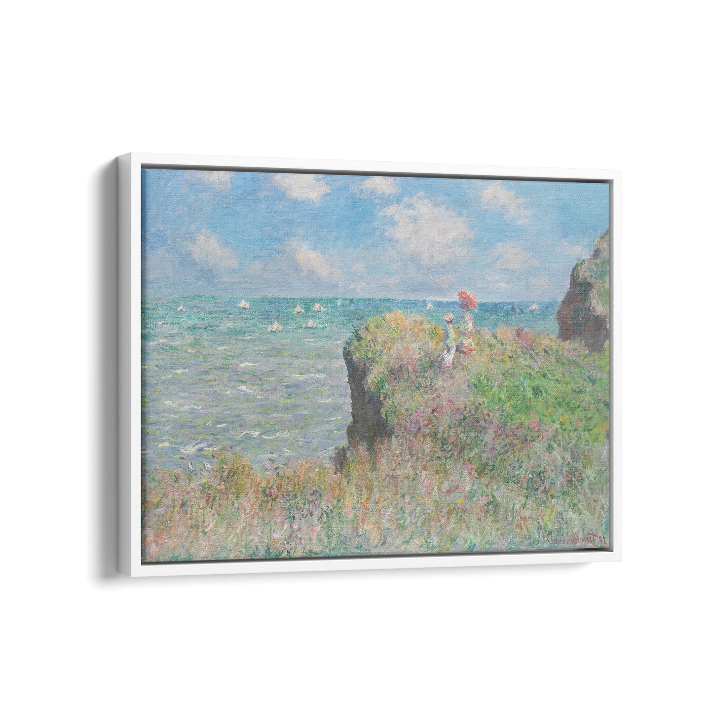 Cliff Walk at Pourville | Claude Monet | 1882