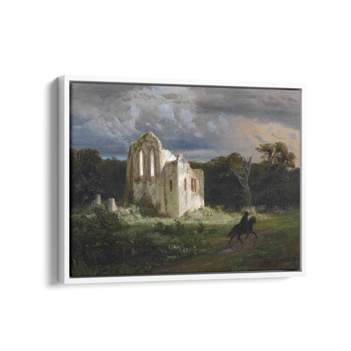 Moonlit Landscape | Arnold Böcklin | 1849