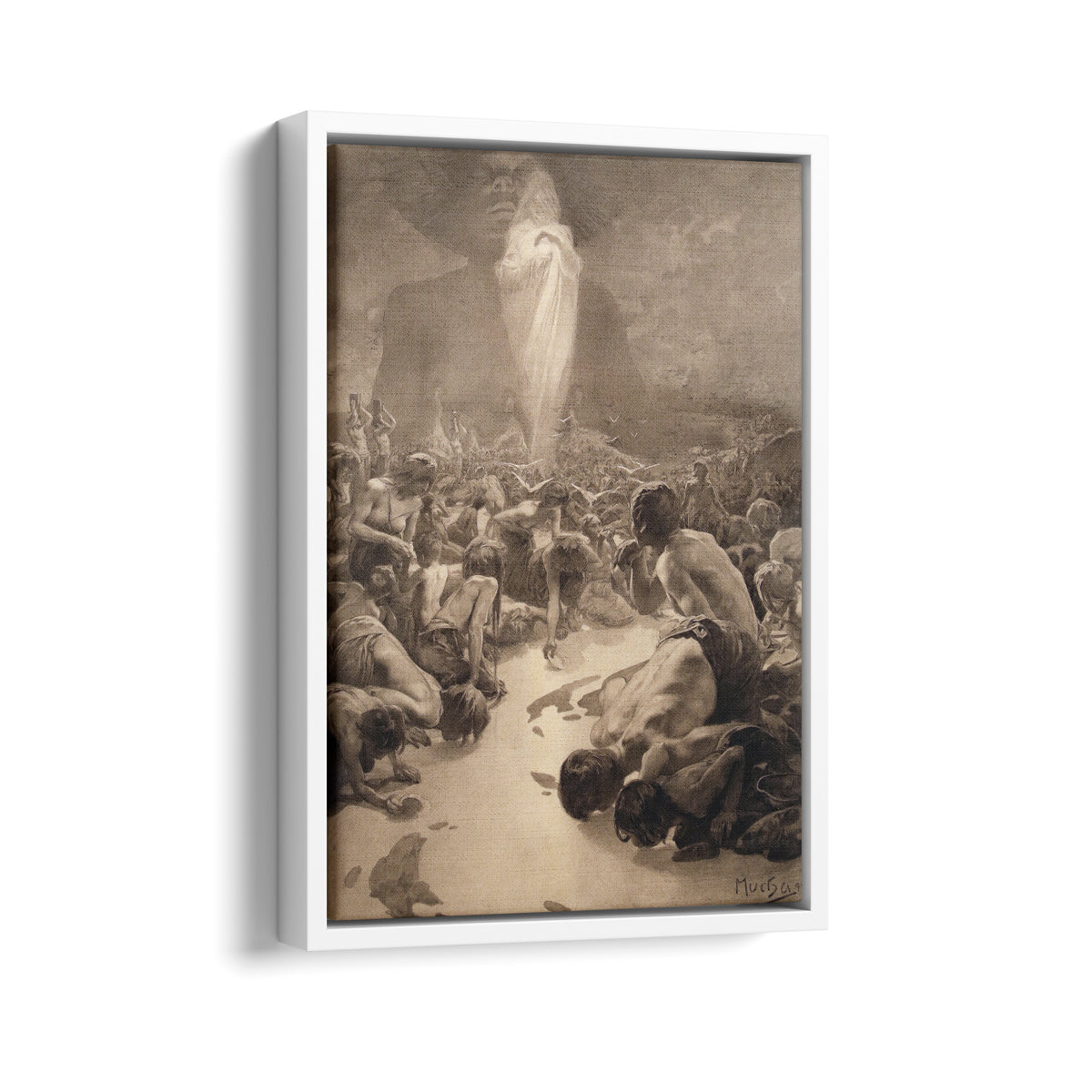 Le Pater: "Give Us This Day Our Daily Bread" | Alphonse Mucha | 1899