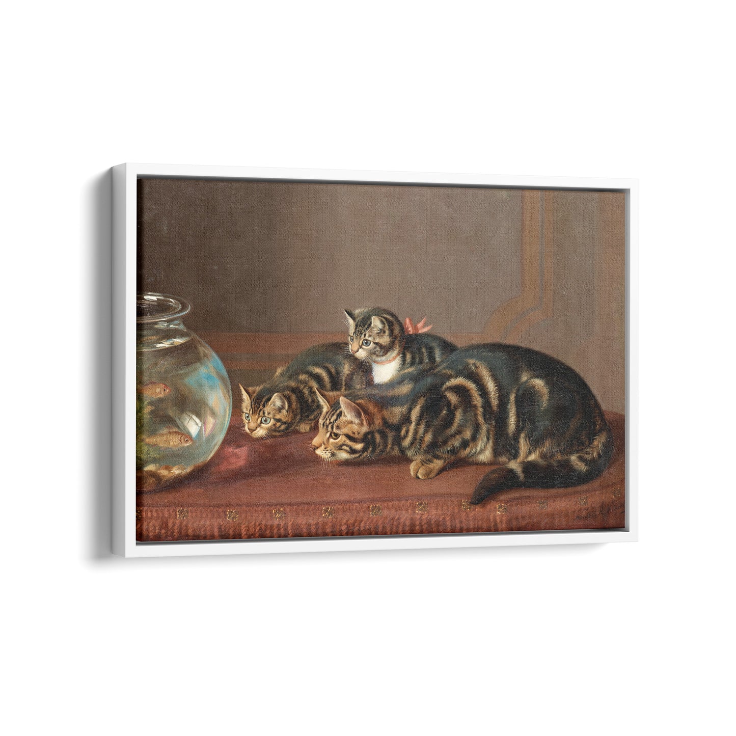 Cats by a Fishbowl | Horatio Henry Couldery | 19th Century
