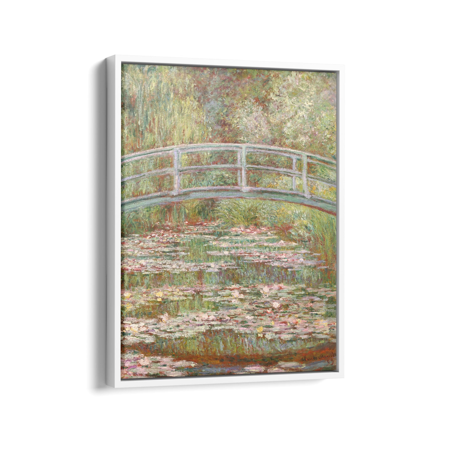 Bridge Over a Pond of Water Lillies | Claude Monet | 1899