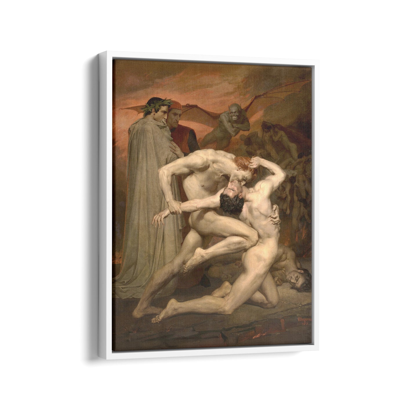 Dante and Virgil | William-Adolphe Bouguereau | 1850
