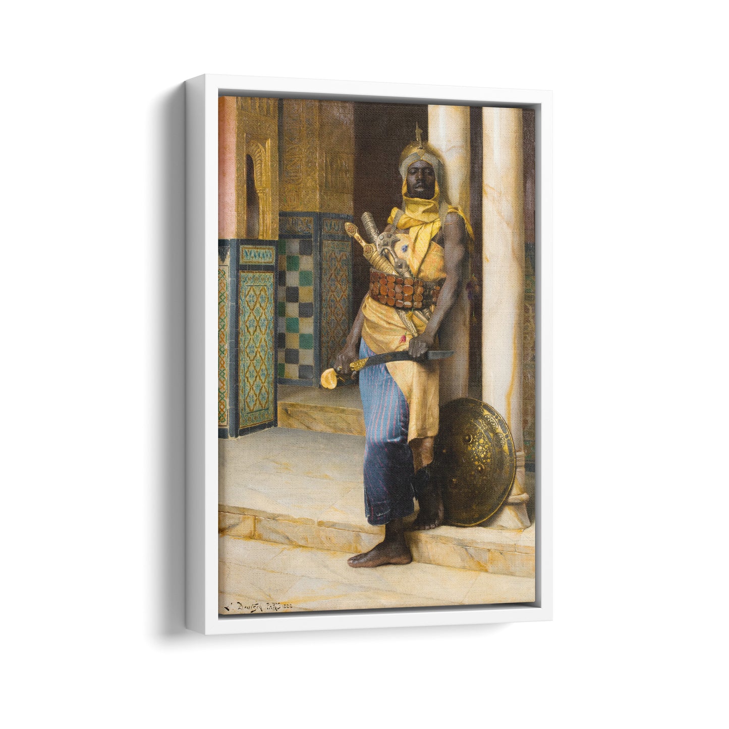 Guarding the Palace | Ludwig Deutsch | 1888