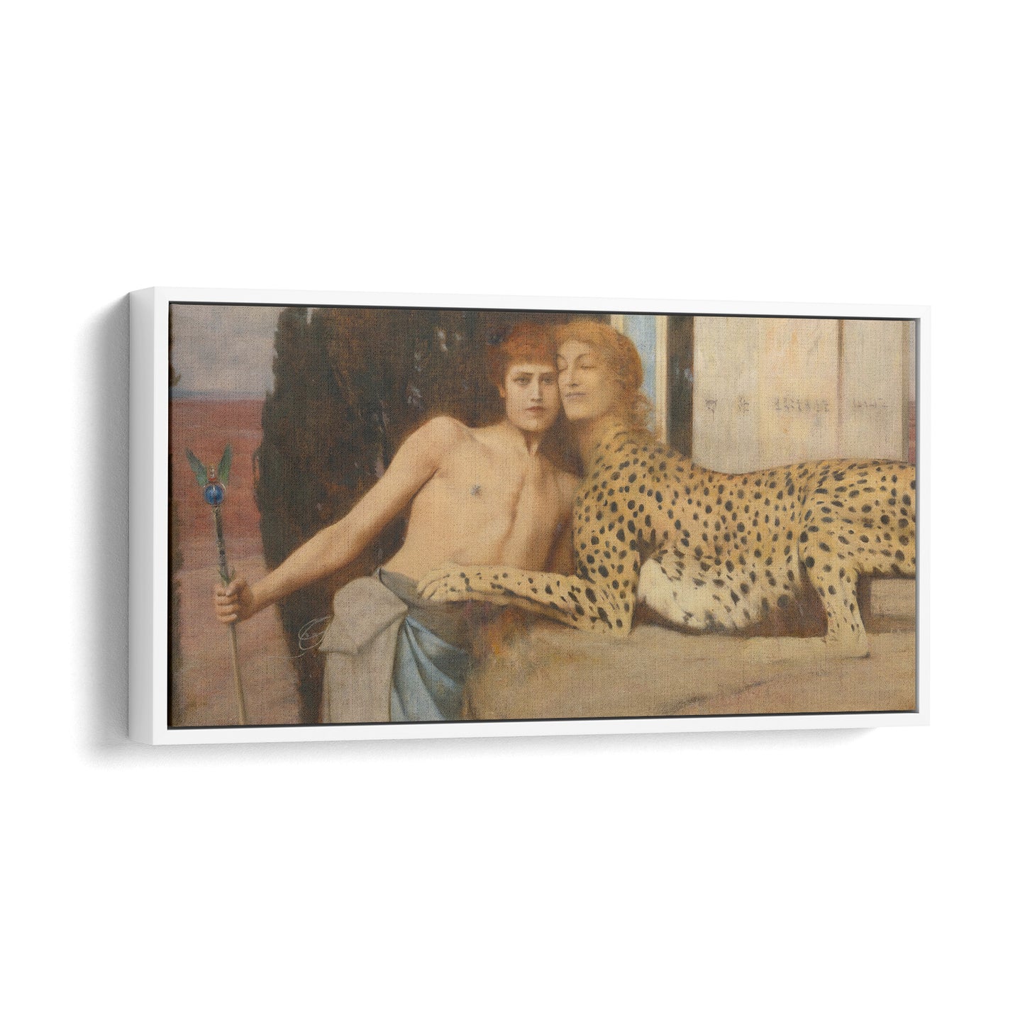 Caresses | Fernand Khnopff | 1896