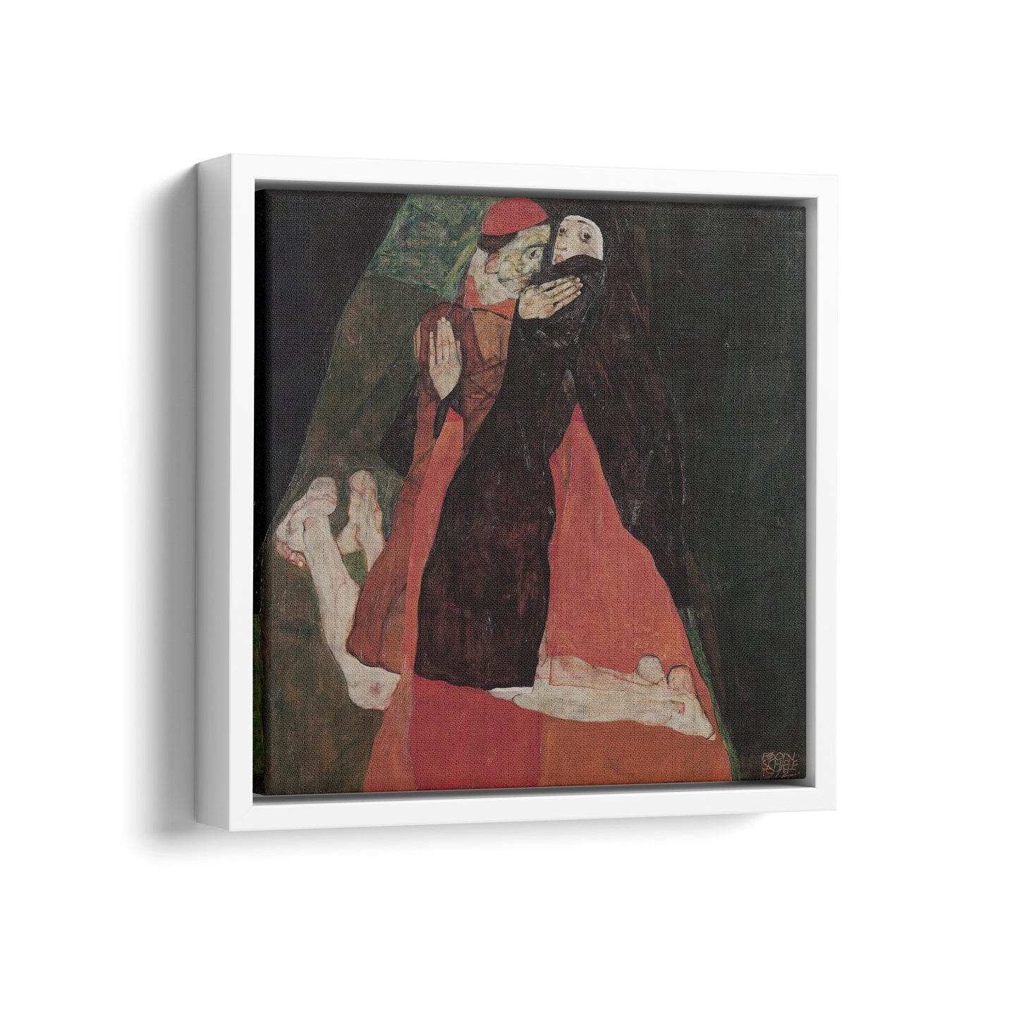 Cardinal and Nun | Egon Schiele | 1912
