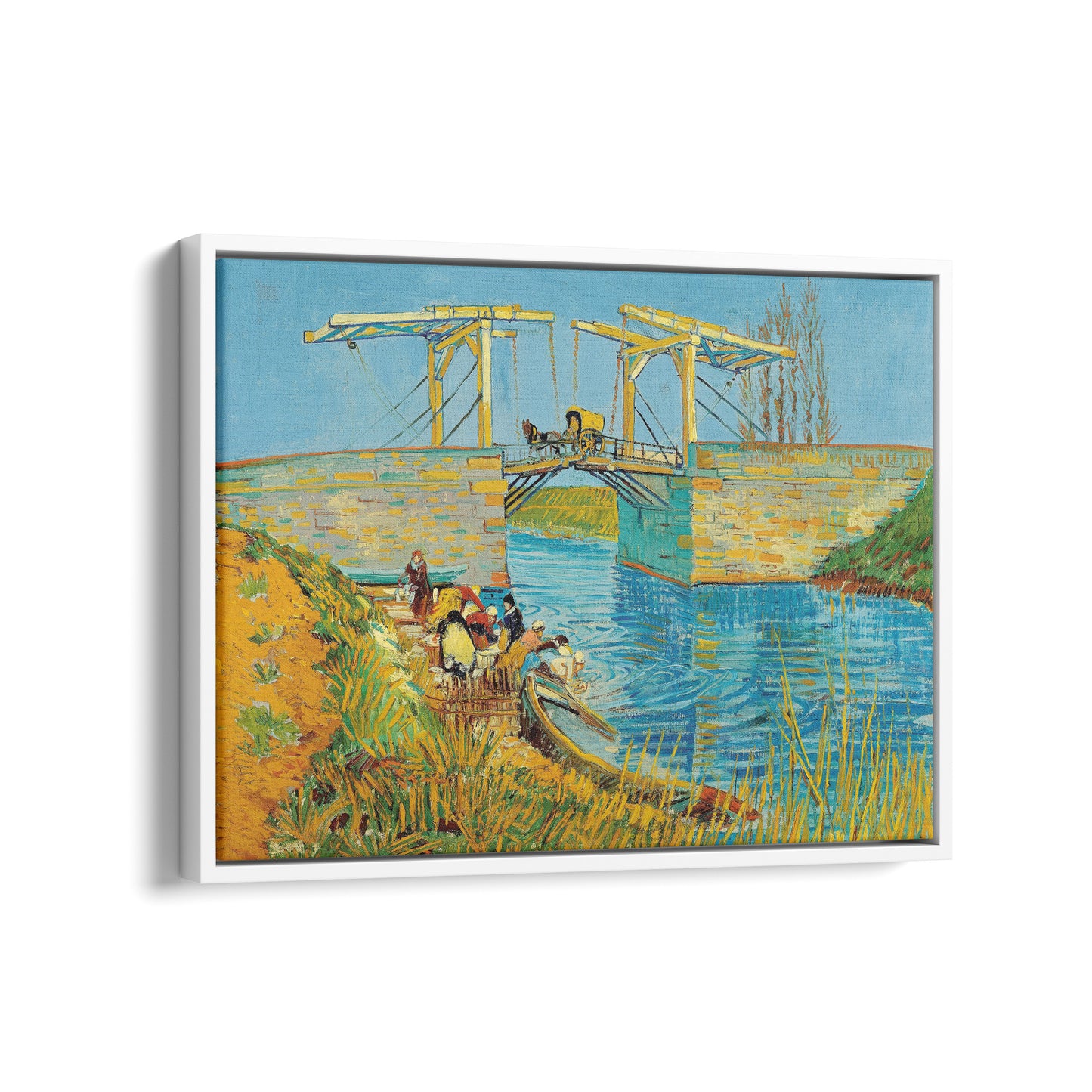 Bridge at Arles (Pont de Langlois) | Vincent van Gogh | 1888