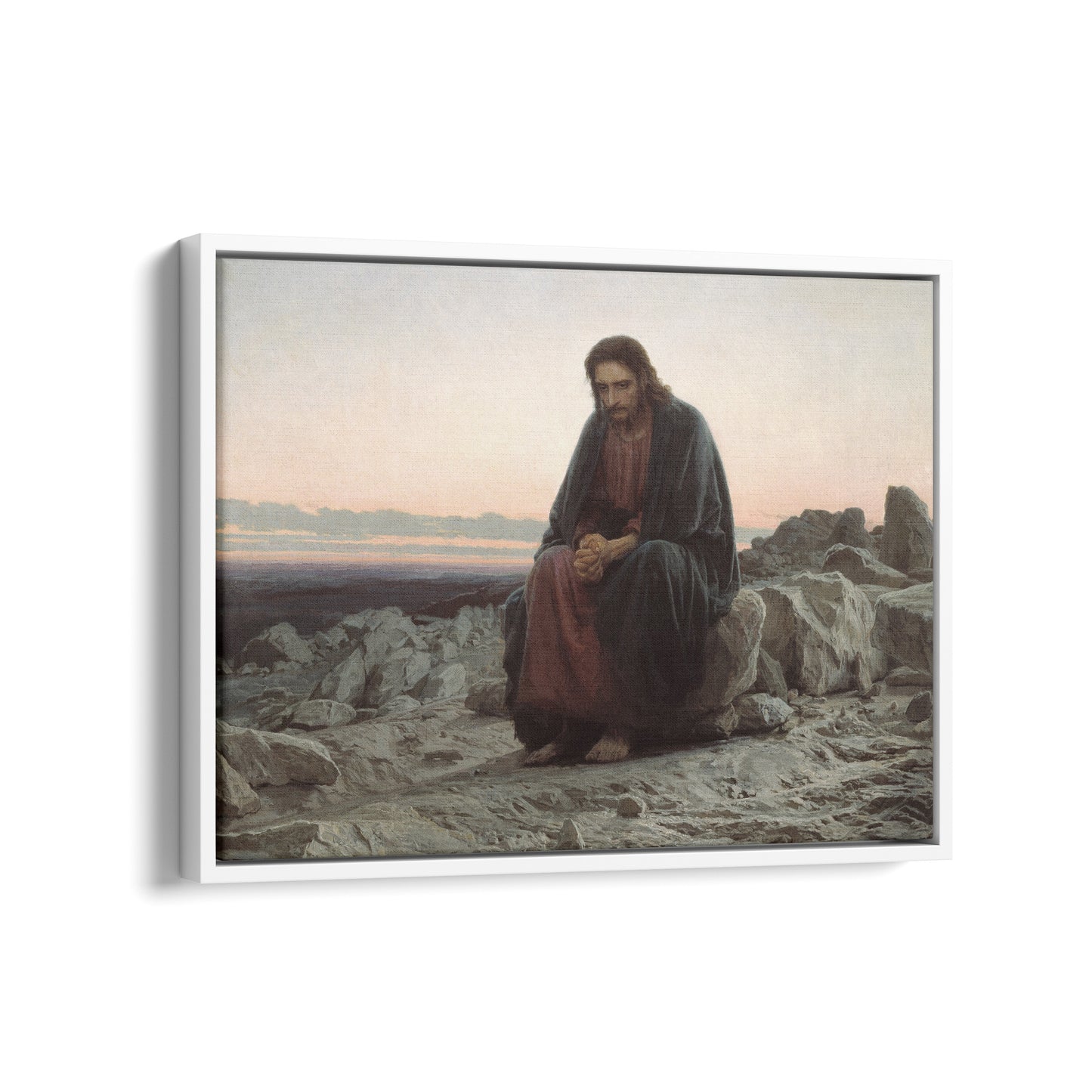 Christ in the Desert | Iván Kramskói | 1872