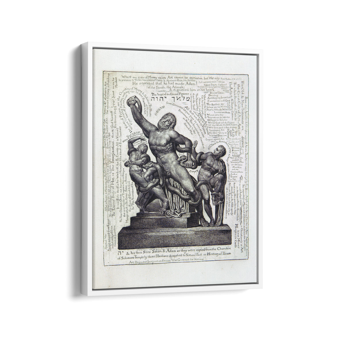Laocoön | William Blake | 1825-27