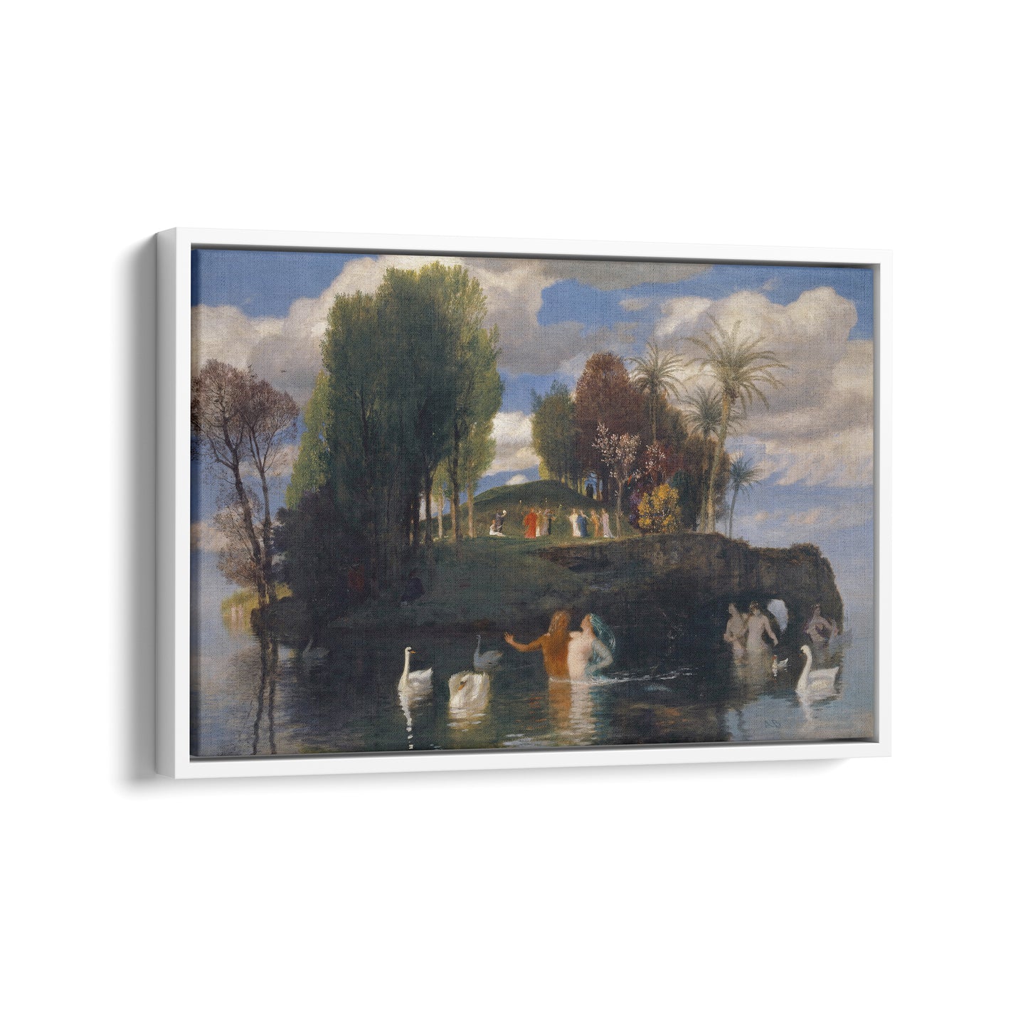 Isle of Life | Arnold Böcklin | 1888