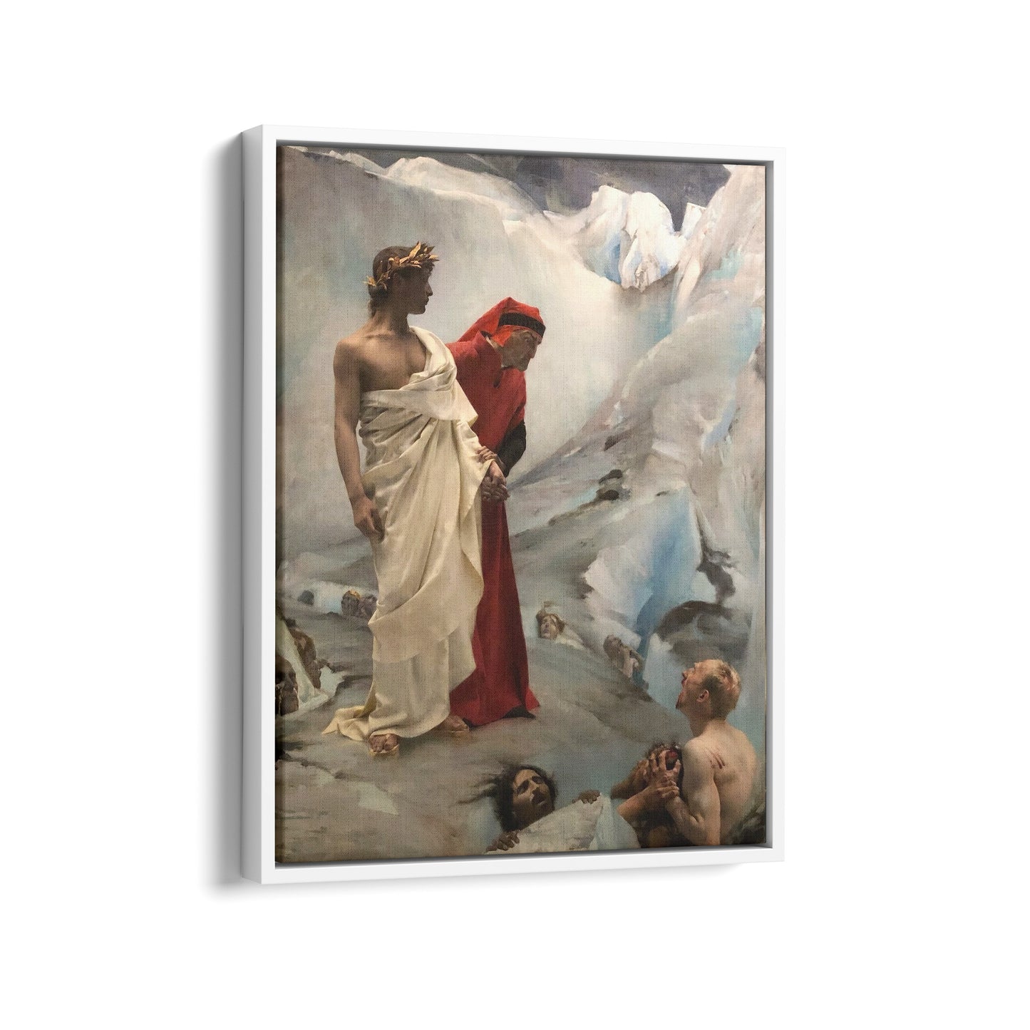 Dante and Virgil in Hell⁣⁣ | Gustave Courtois⁣⁣ | 1879