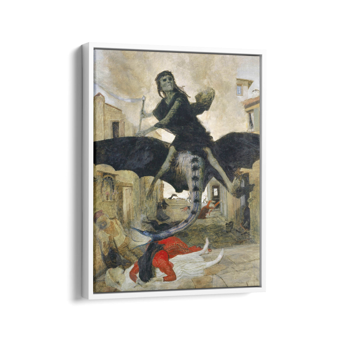 Plague | Arnold Böcklin | 1898