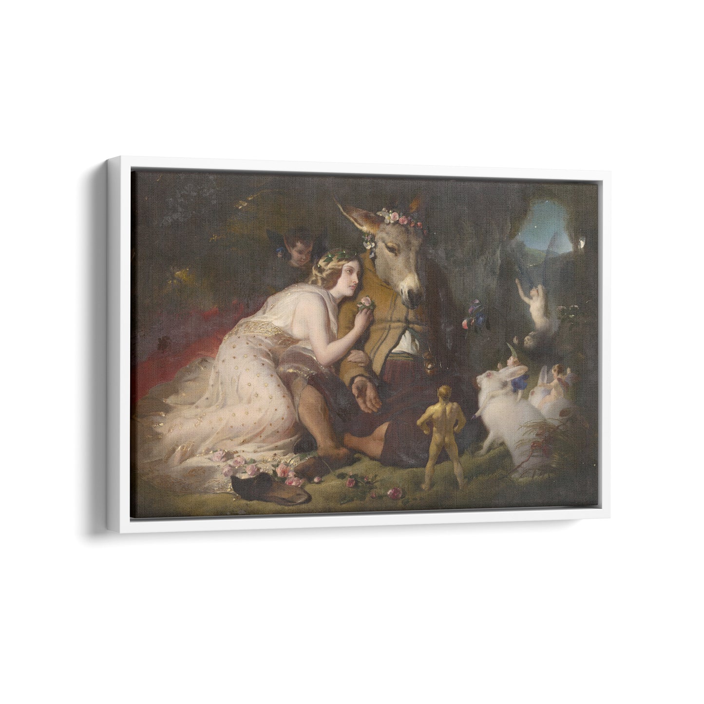 A Midsummer Night's Dream. Titania and Bottom | Sir Edwin Landseer | 1851
