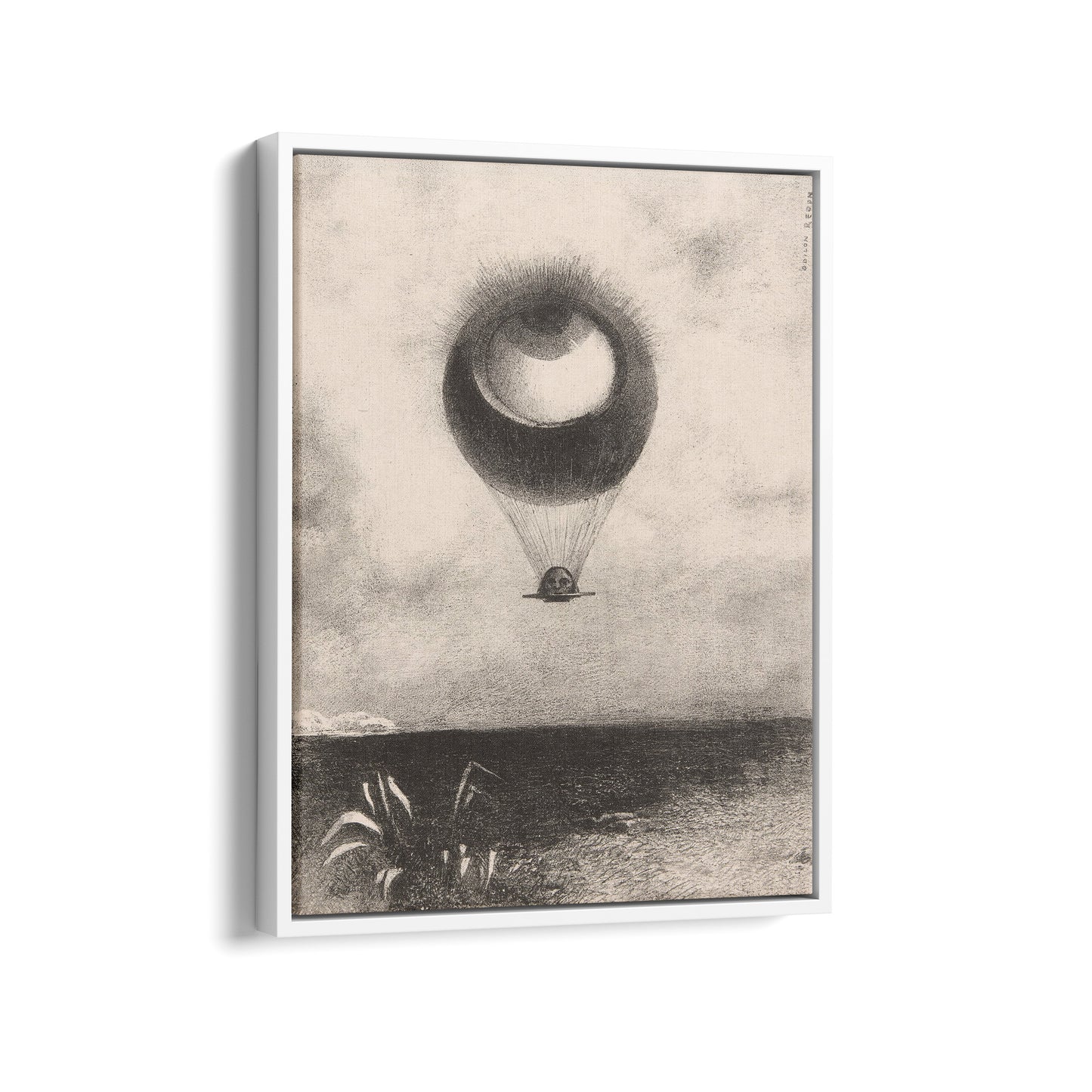 Eye-Balloon | Odilon Redon | 1878
