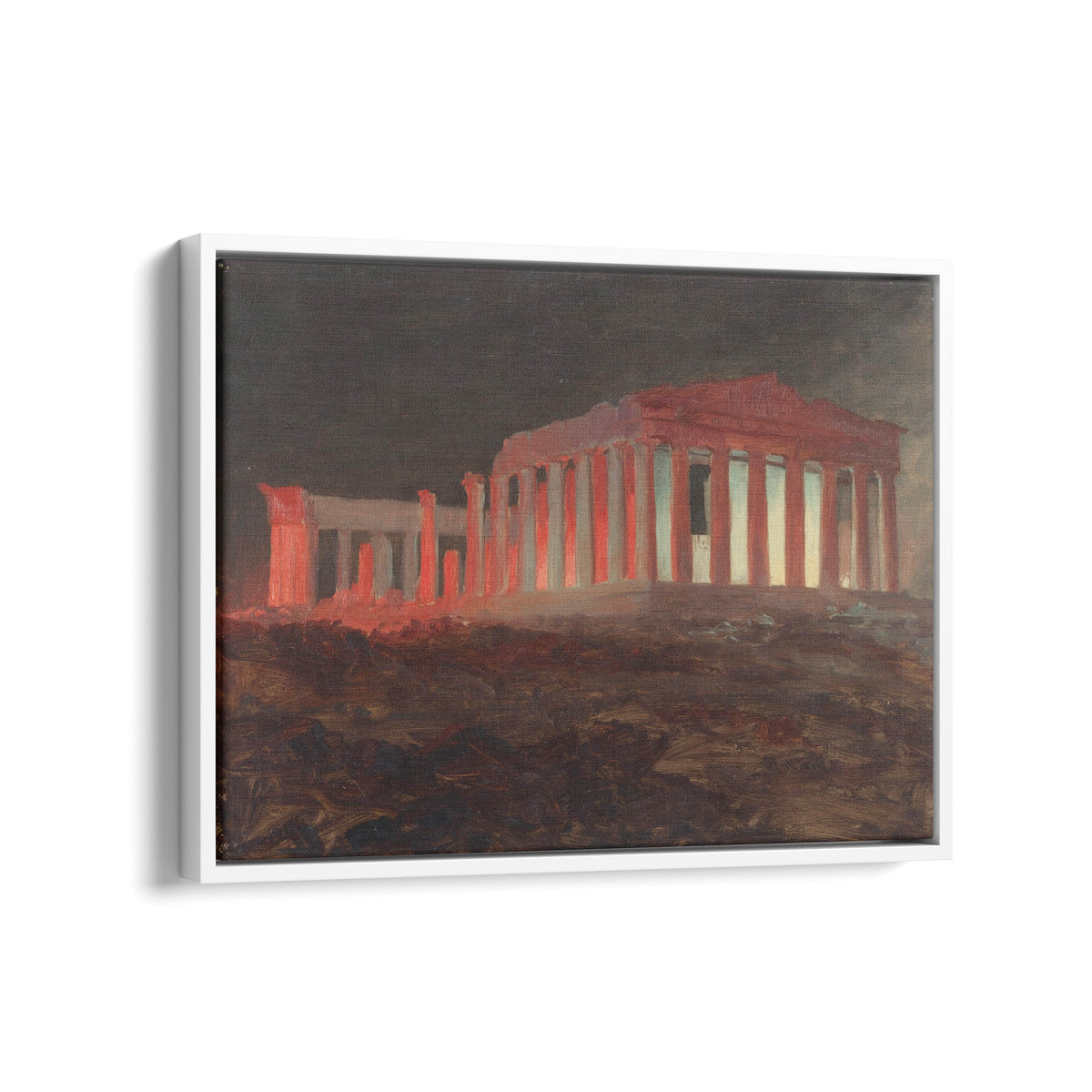 Parthenon (Illuminated Night View) | Frederic Edwin Church | 1869