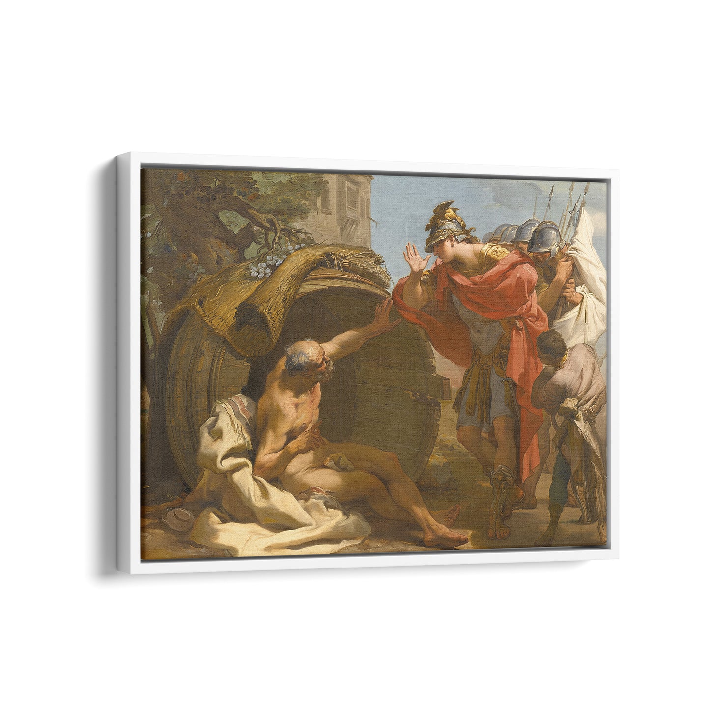 Alexander and Diogenes | Gaetano Gandolfi | 1792