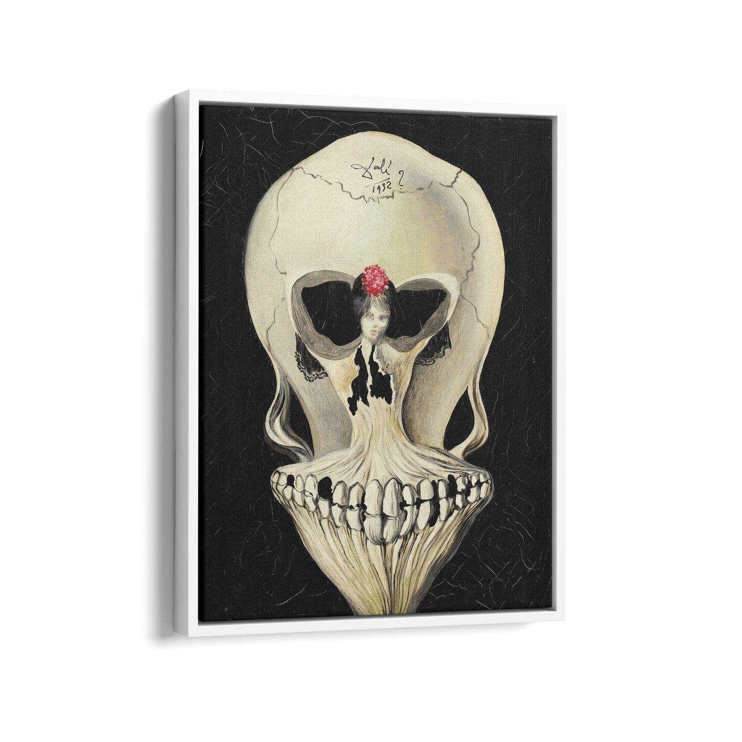 Ballerina in a Skull | Salvador Dali | 1932