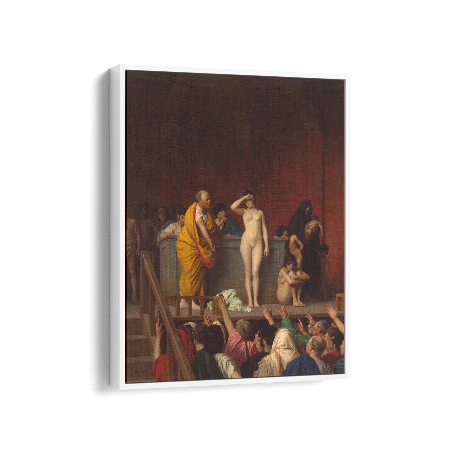 A Roman Slave Market | Jean-Léon Gerôme | c. 1884