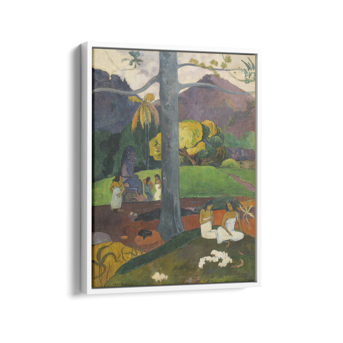 Mata Mua (In olden times) | Paul Gaugin | 1892
