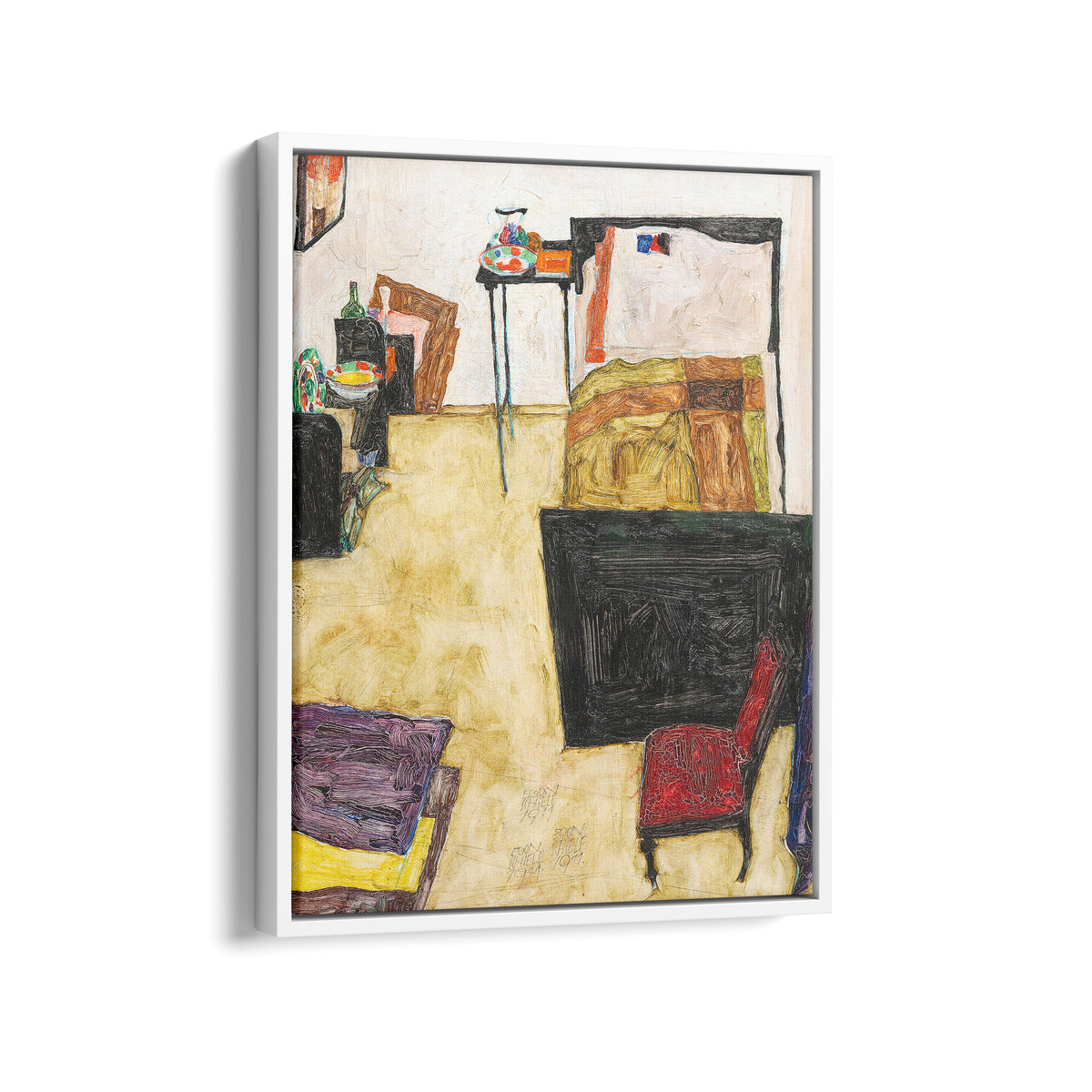 My Living Room | Egon Schiele | 1911