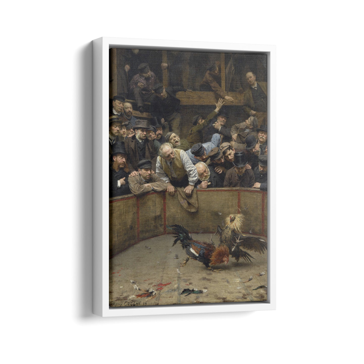 Cockfight in Flanders | Rémy Cogghe | 1889