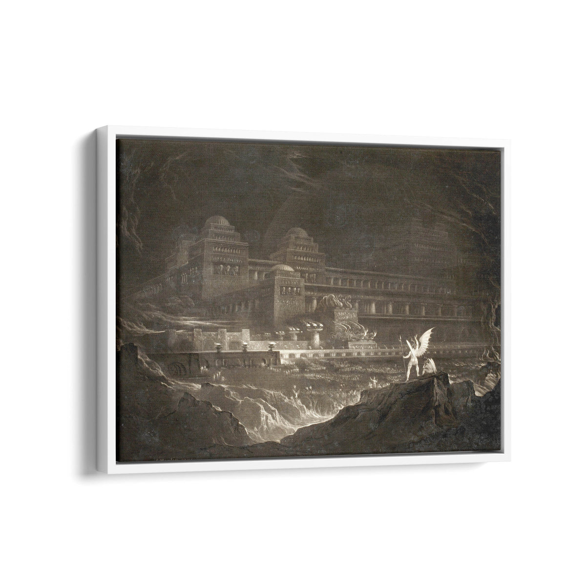 Pandemonium (Mezzotint) | John Martin | 1823-27