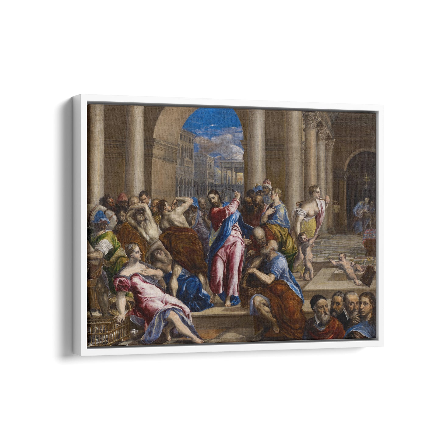 Christ Driving the Money Changers from the Temple (Second Version) | El Greco | 1570