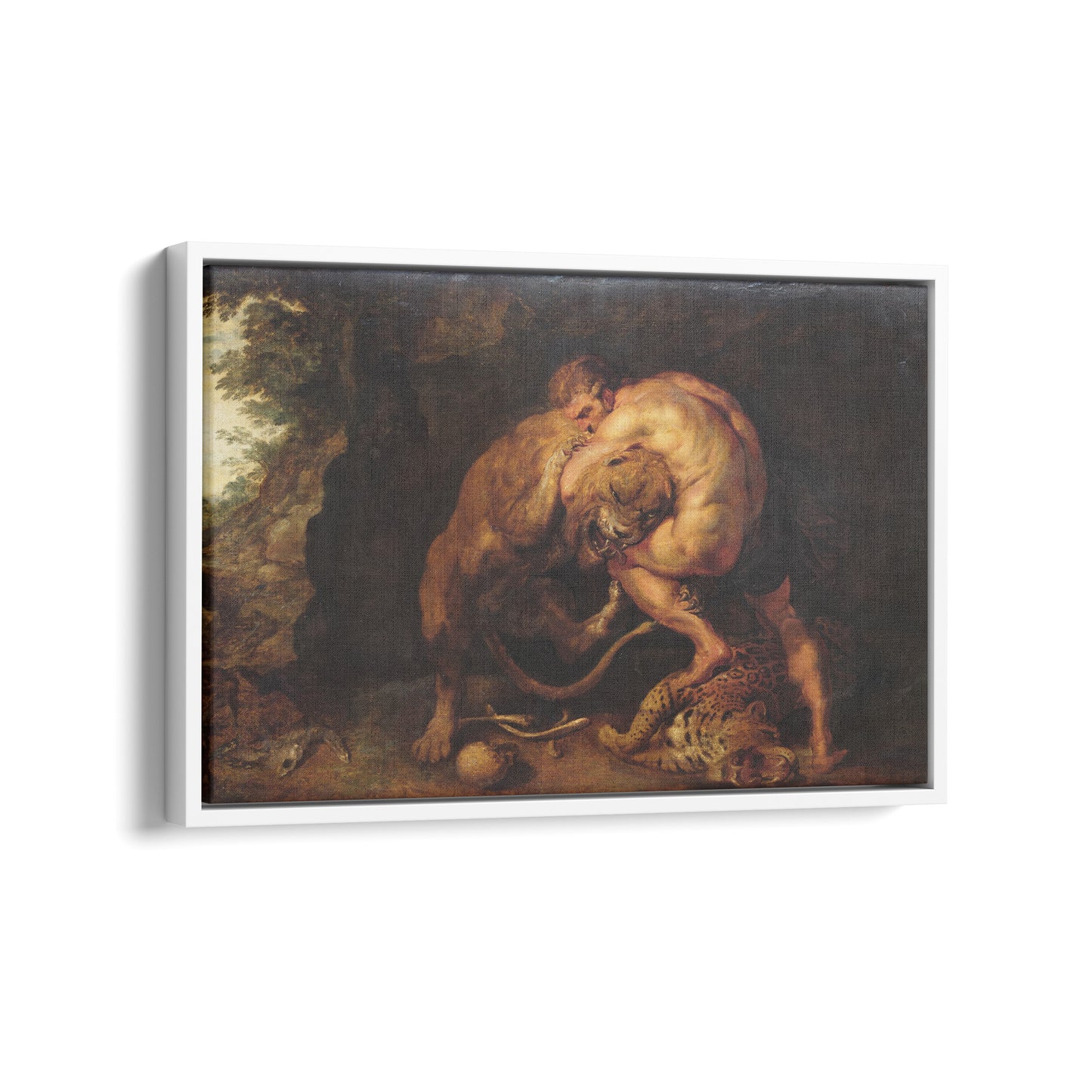 Hercules and the Lion of Nemea | Peter Paul Rubens | c. 1615-18