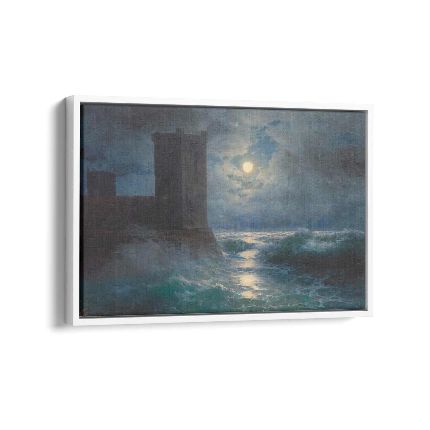 Genoese Towers in the Black Sea | Ivan Aivazovsky | 1895