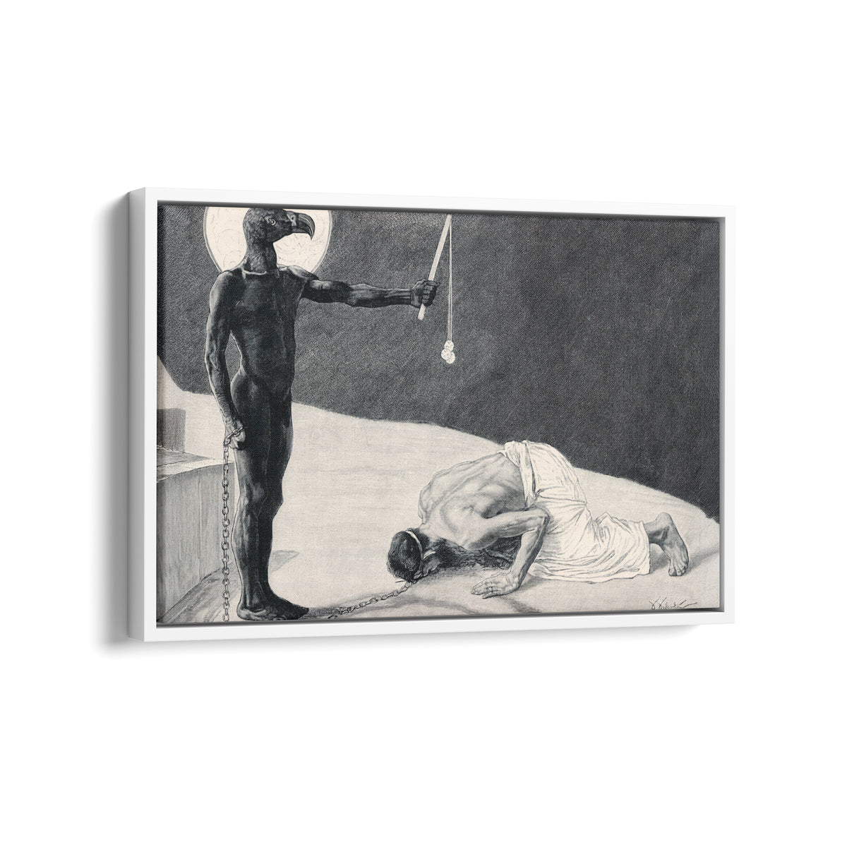 Mammon and His Slave | Sascha Schneider | 1896