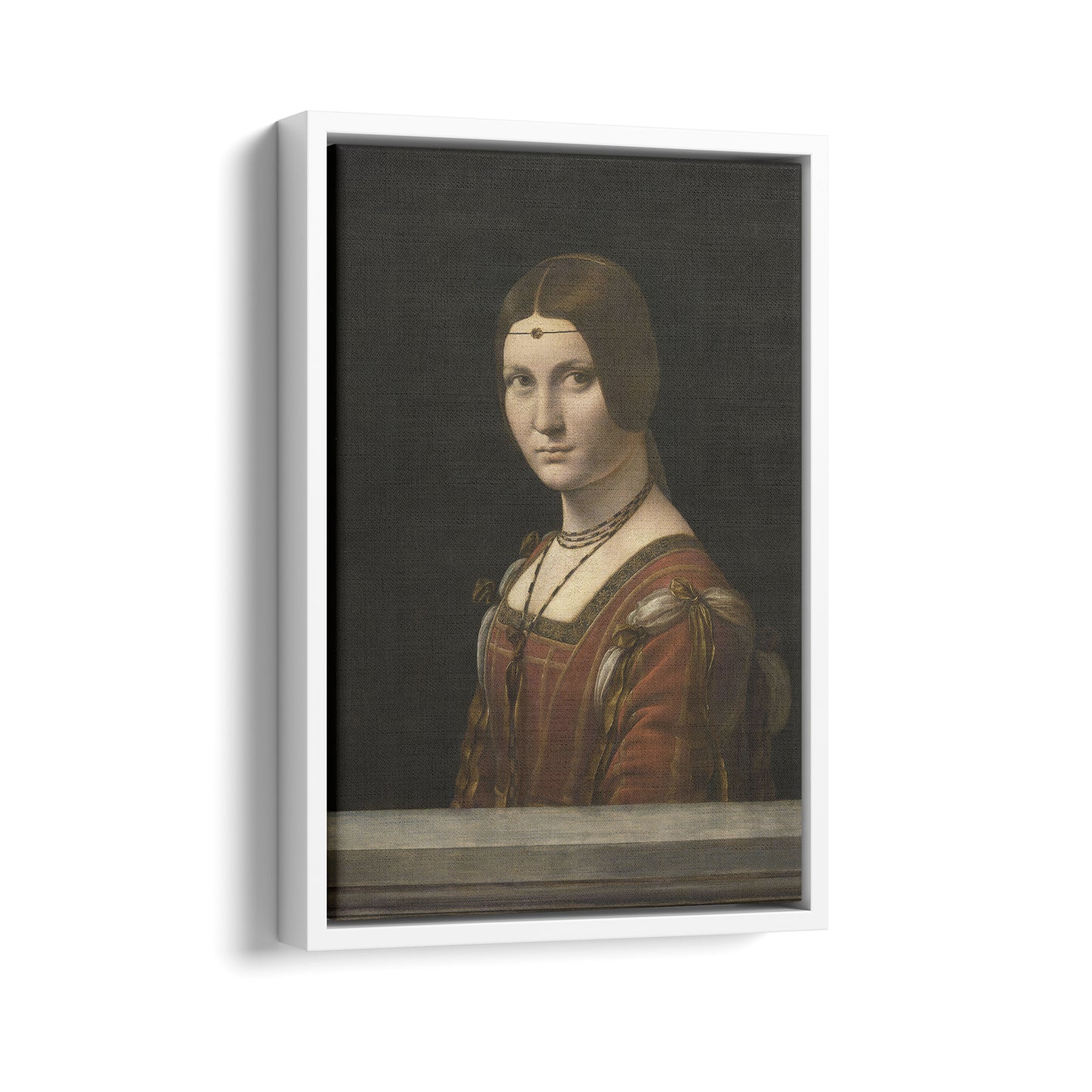 La Belle Ferronière | Leonardo da Vinci | c. 1490