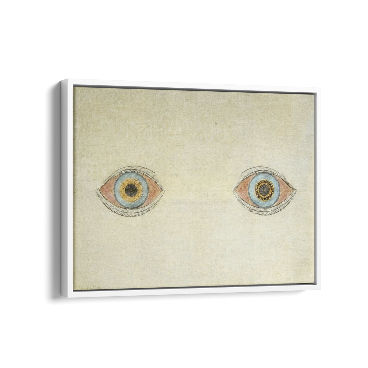 My Eyes at the Moment of the Apparitions | August Natterer | 1911-13