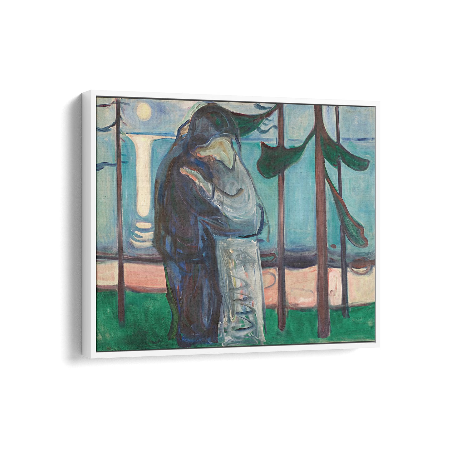 Kiss on The Beach | Edvard Munch | 1914