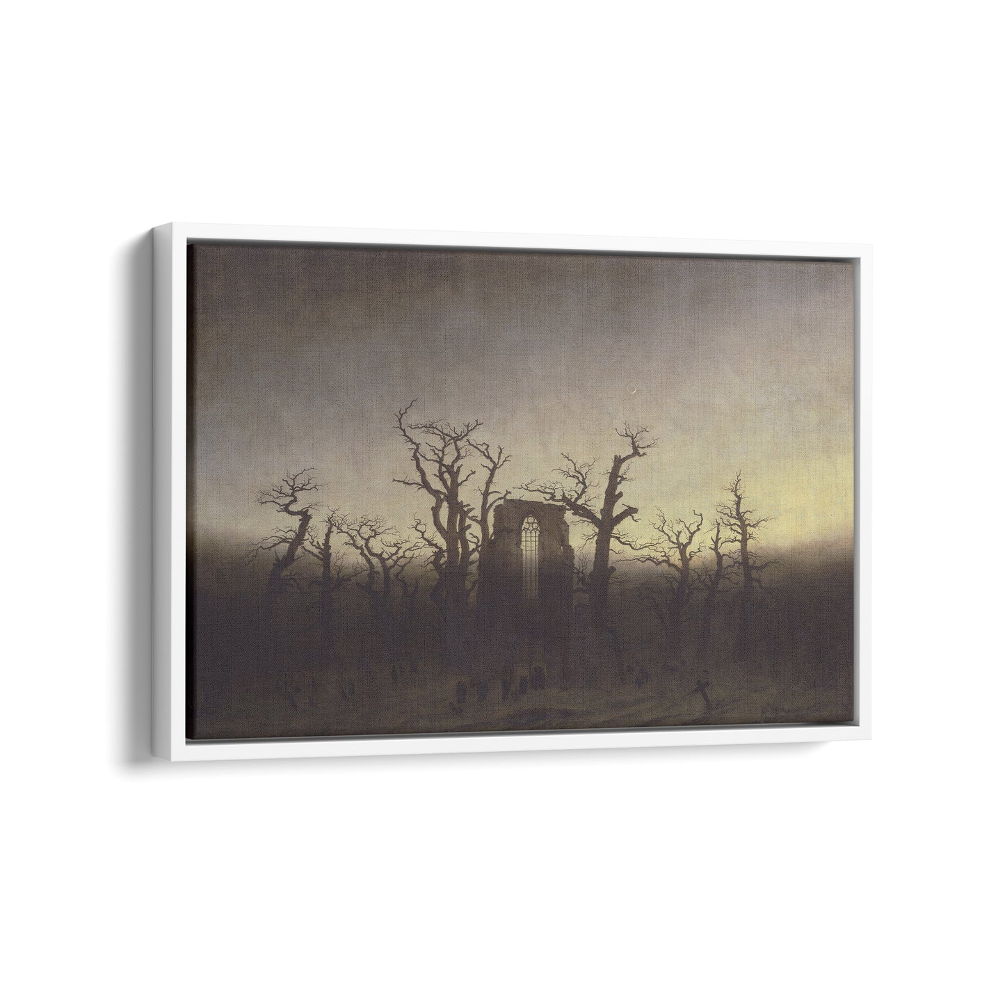 Abbey in the Oakwood | Caspar David Friedrich | 1809-10