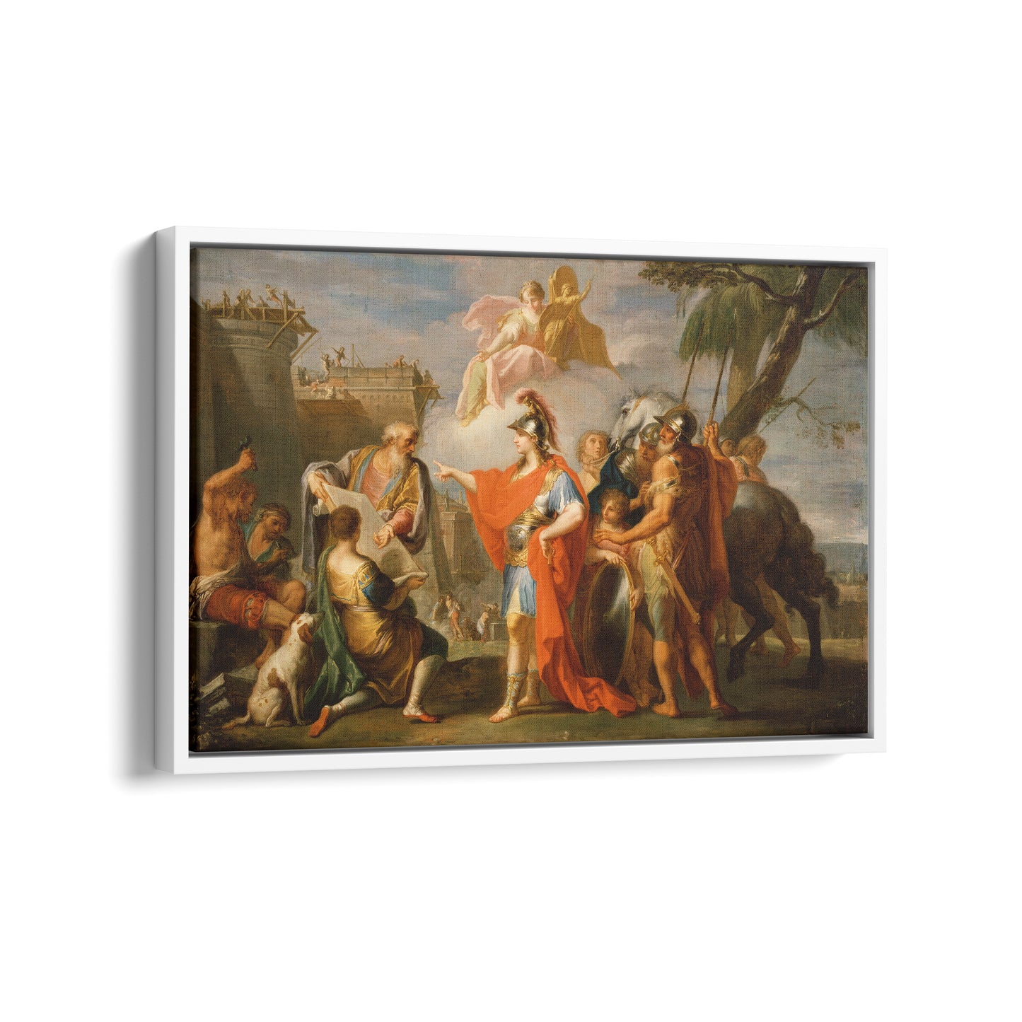 Alexander the Great Founding Alexandria | Placido Constanzi | 1736-1737