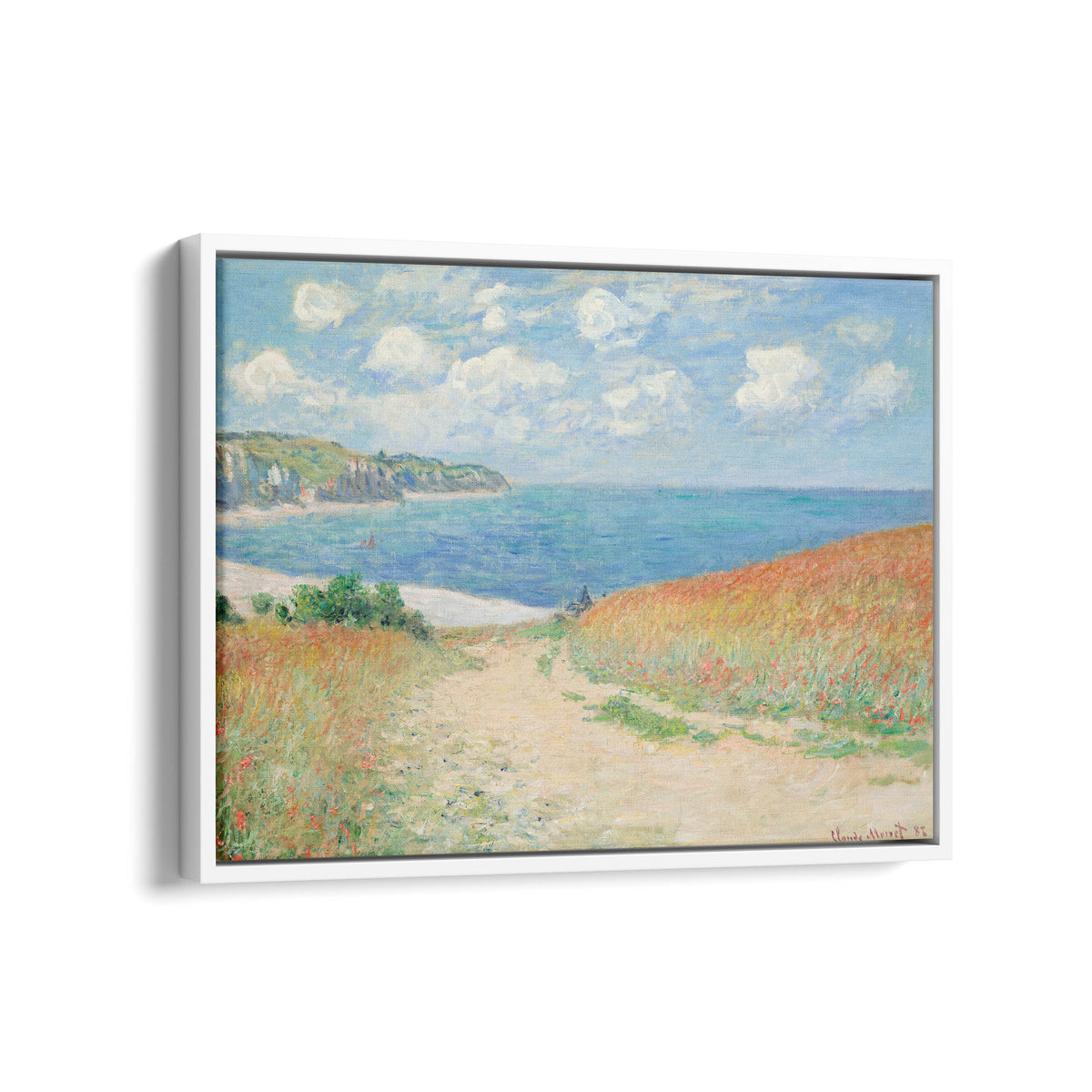 Path in the Wheat Fields at Pourville | Claude Monet | 1882