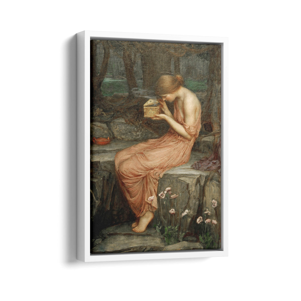 Psyche Opening the Golden Box | John William Waterhouse | 1903