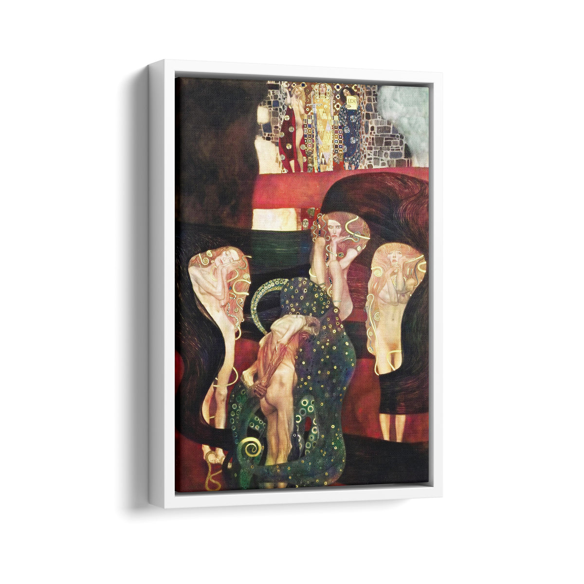 Jurisprudence (Colorized) | Gustav Klimt | 1903