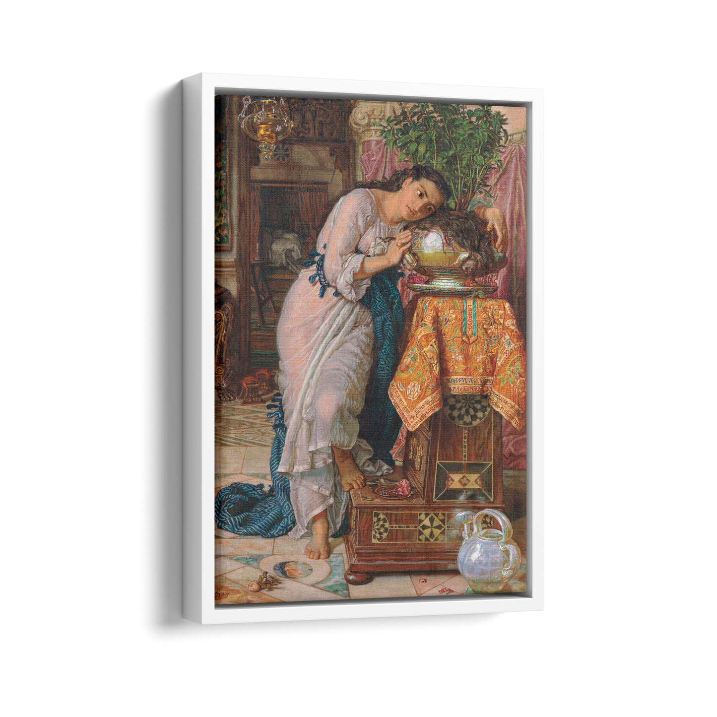 Isabella and the Pot of Basil | William Holman Hunt | 1868