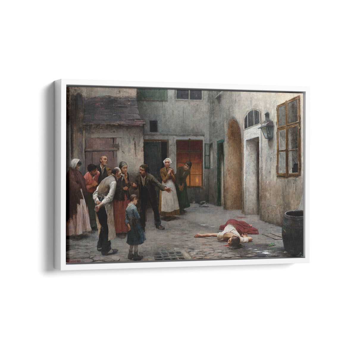 Murder in the House | Jakub Schikaneder | 1889