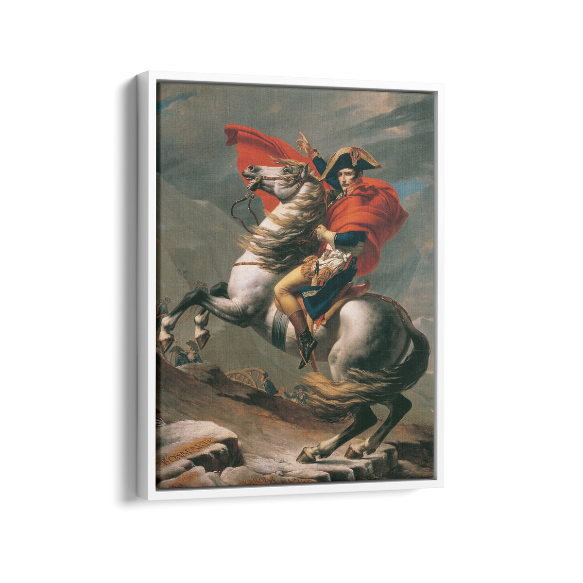 Napoleon Crossing the Alps | Jacques-Louis David | 1801